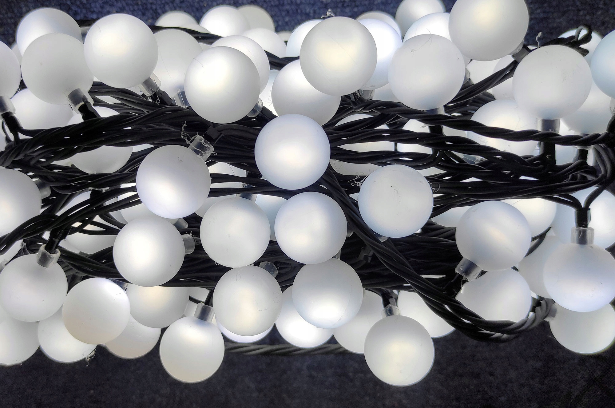 Lampki ogrodowe girlandy ogrodowe 20 metrów zewnętrzne 200 LED Światło stałe - Zimny Biały 16 Lampki ogrodowe girlandy ogrodowe 20 metrów zewnętrzne 200 LED Światło stałe - Zimny Biały 46