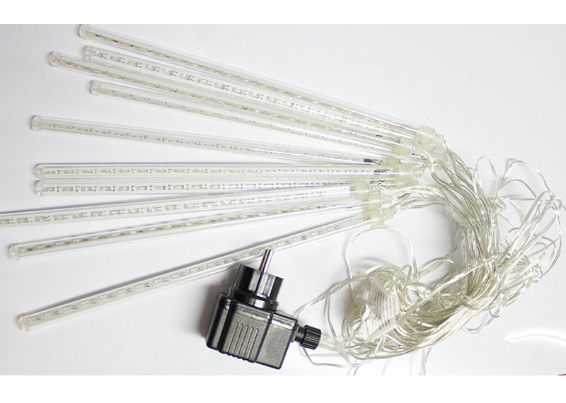 Kurtyna świetlna LED deszczu meteorytów 9 metrów zewnętrzne 180 LED Światło stałe - Multikolor 11 Kurtyna świetlna LED deszczu meteorytów 9 metrów zewnętrzne 180 LED Światło stałe - Multikolor 37