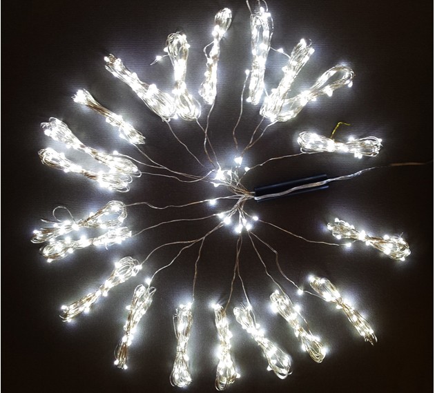 Lampki na druciku Lampki choinkowe 50m zewnętrzne 500 LED Światło stałe - Zimny Biały 11 Lampki na druciku Lampki choinkowe 50m zewnętrzne 500 LED Światło stałe - Zimny Biały 33