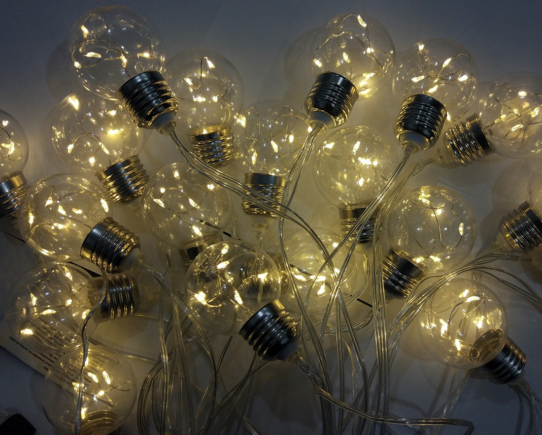 Lampki ogrodowe girlandy ogrodowe 10 metrów zewnętrzne 120 LED Programator 8 funkcji - Multikolor 17 Lampki ogrodowe girlandy ogrodowe 10 metrów zewnętrzne 120 LED Programator 8 funkcji - Multikolor 49