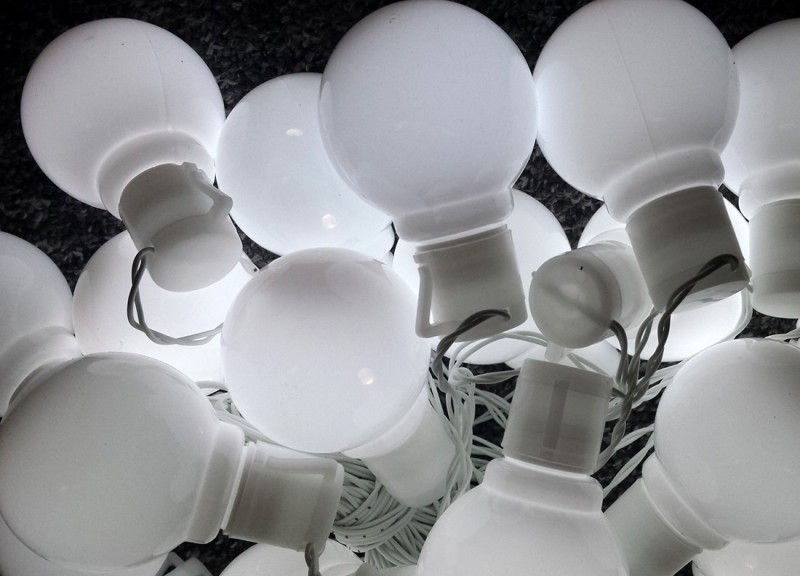 Lampki ogrodowe girlandy ogrodowe 10 metrów zewnętrzne 20 LED Światło stałe - Zimny Biały 16 Lampki ogrodowe girlandy ogrodowe 10 metrów zewnętrzne 20 LED Światło stałe - Zimny Biały 46