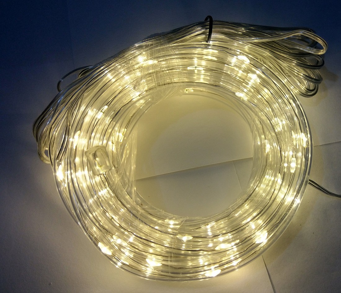 Wąż świetlny LED mini LED 5 metrów zewnętrzny 20 LED Światło stałe - Ciepły Biały 11 Wąż świetlny LED mini LED 5 metrów zewnętrzny 20 LED Światło stałe - Ciepły Biały 31