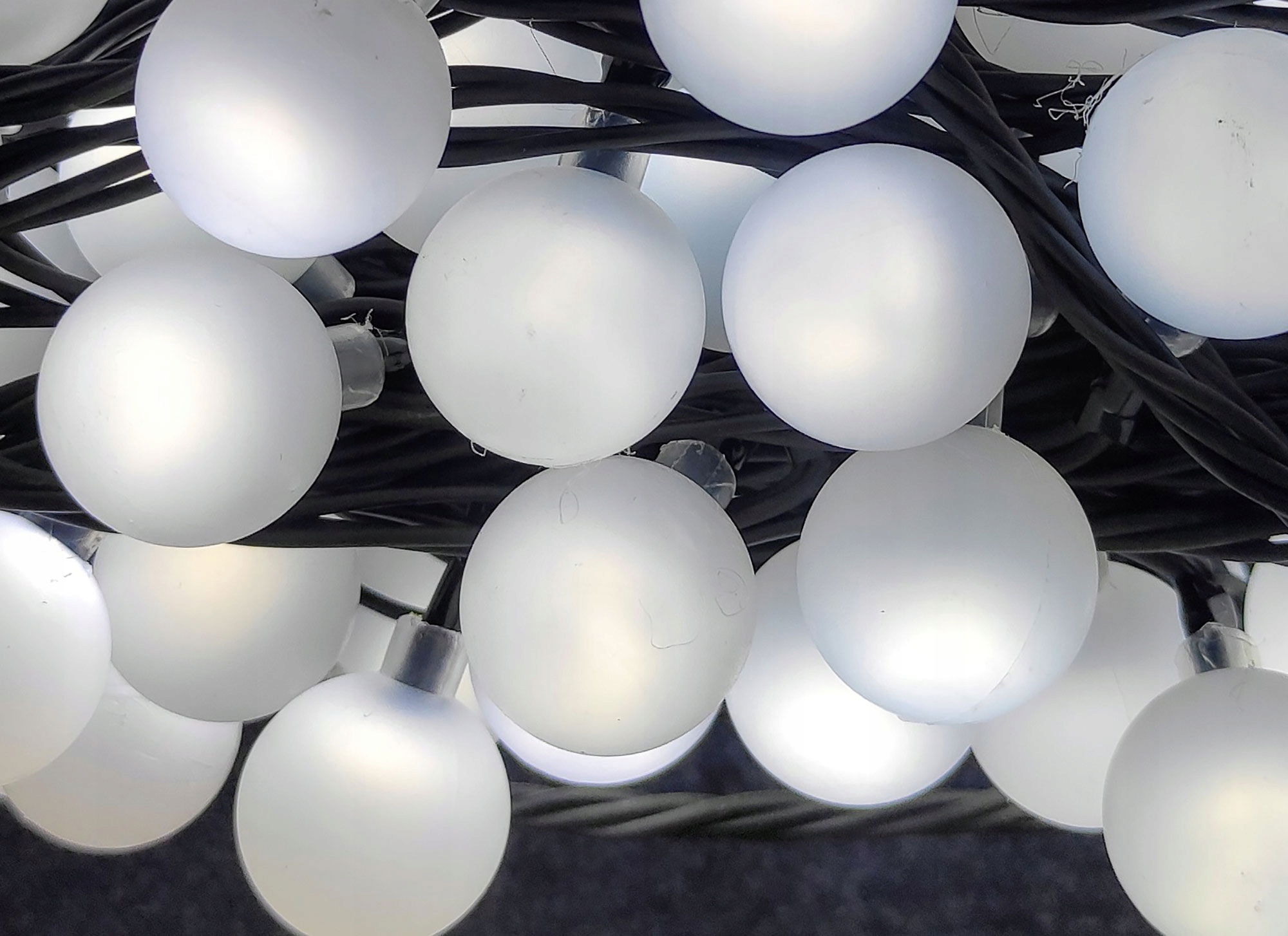 Lampki ogrodowe girlandy ogrodowe 20 metrów zewnętrzne 200 LED Światło stałe - Zimny Biały 15 Lampki ogrodowe girlandy ogrodowe 20 metrów zewnętrzne 200 LED Światło stałe - Zimny Biały 45