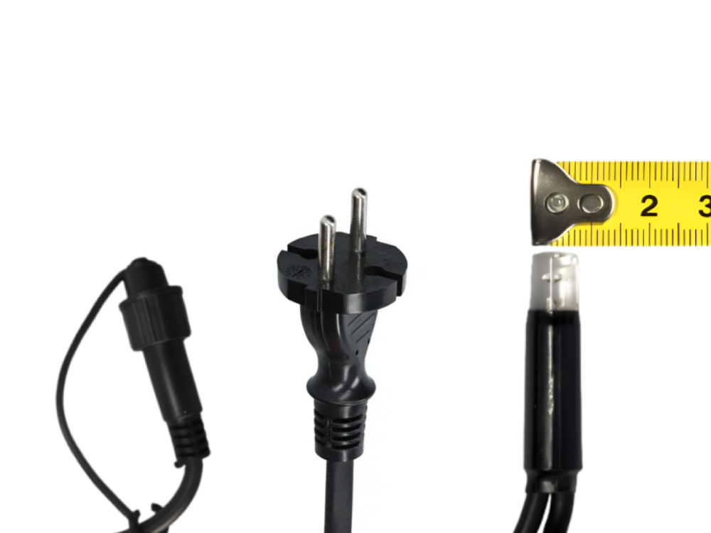 Lampki choinkowe Profesjonalne Oświetlenie Świąteczne 10m zewnętrzne 100 LED z gniazdem - Flash - Niebieski 5 Lampki choinkowe Profesjonalne Oświetlenie Świąteczne 10m zewnętrzne 100 LED z gniazdem - Flash - Niebieski 23