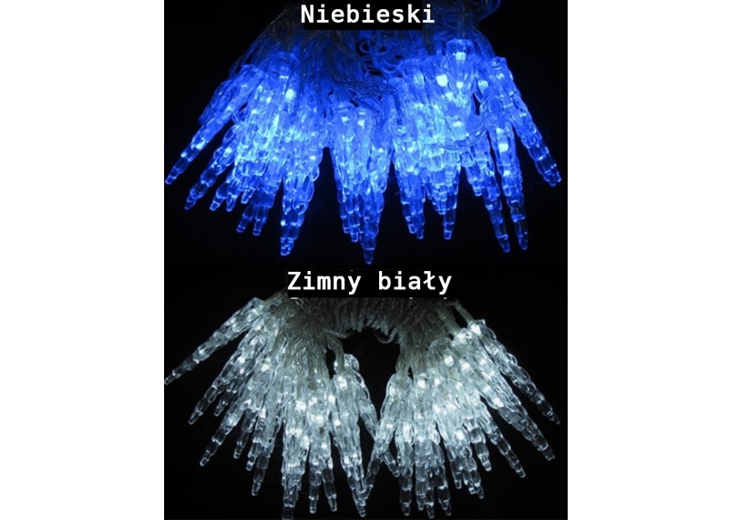 Sople LED deszcz metorytów 4,5m wewnętrzne 90 LED Programator 8 funkcji - Niebieski 6 Sople LED deszcz metorytów 4,5m wewnętrzne 90 LED Programator 8 funkcji - Niebieski 24