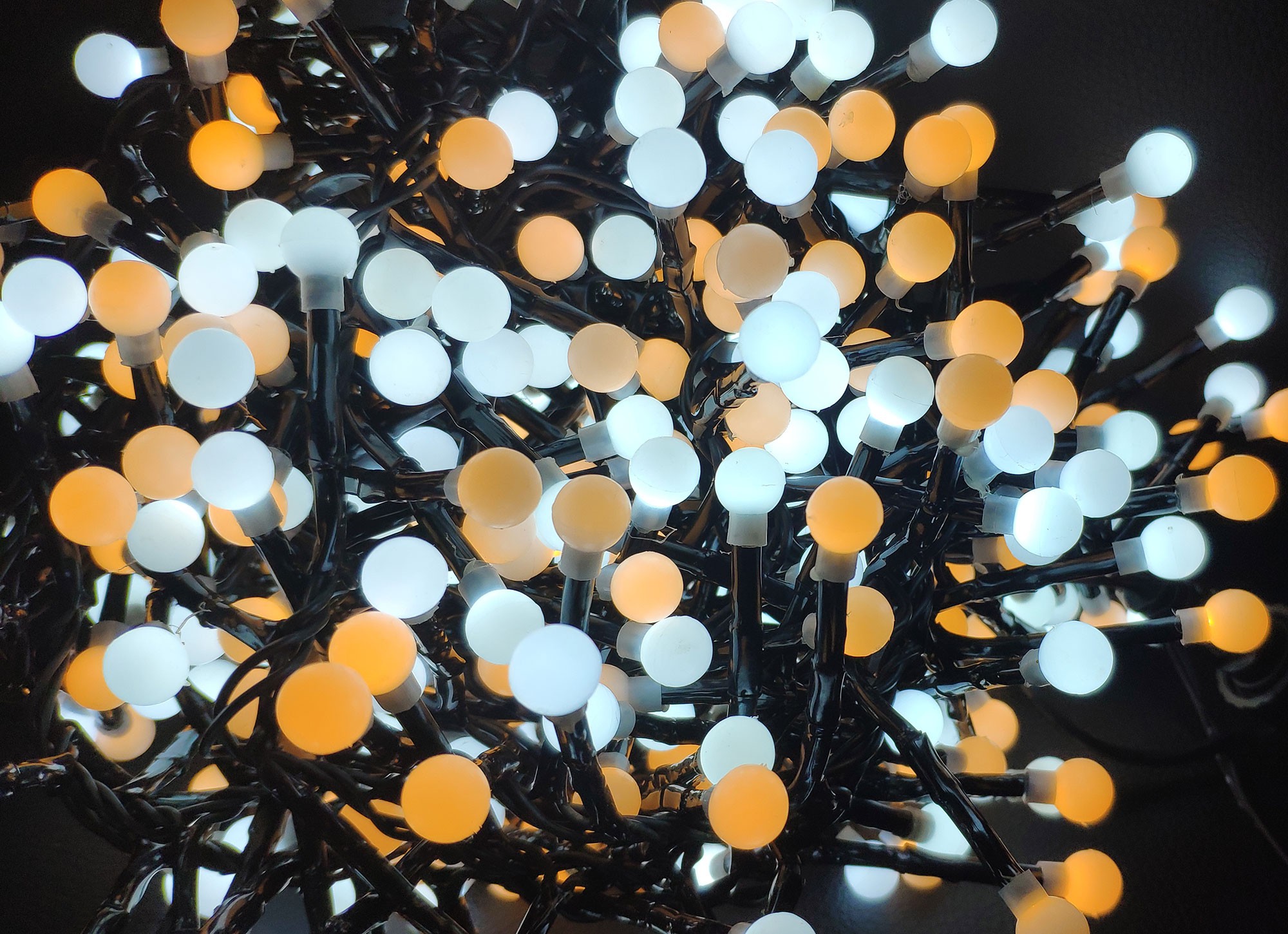 Girlanda led lampki choinkowe 4m zewnętrzne 400 LED Światło stałe - Ciepły + Zimny 14 Girlanda led lampki choinkowe 4m zewnętrzne 400 LED Światło stałe - Ciepły + Zimny 46