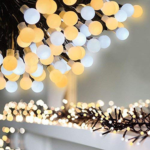 Girlanda led lampki choinkowe 4m zewnętrzne 400 LED Światło stałe - Ciepły + Zimny 12 Girlanda led lampki choinkowe 4m zewnętrzne 400 LED Światło stałe - Ciepły + Zimny 44